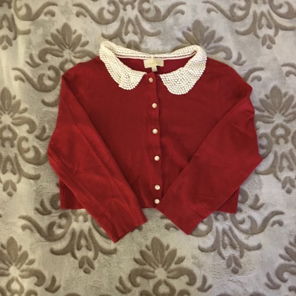 peter pan cardigan